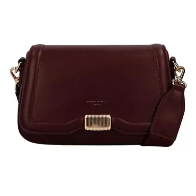 David Jones Dámská crossbody kabelka CM6961A Bordeaux