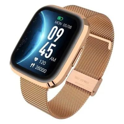 Garett Smartwatch GRC STYLE Gold steel