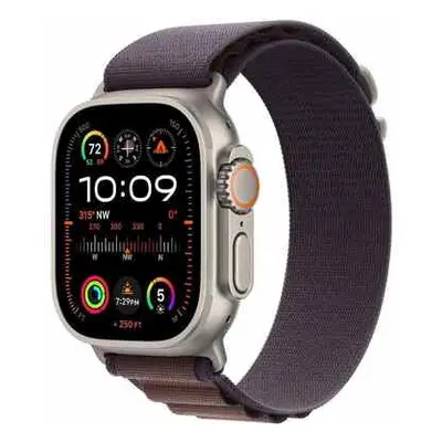 Apple Watch Ultra 2 49mm titanová s indigovým alpským tahem M