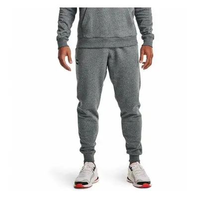 Under Armour Pánské tepláky Rival Fleece Joggers pitch gray light heather XS