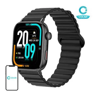 Colmi C8 Max smartwatch with magnetic strap (black)