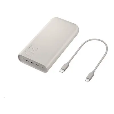 EB-P4520XUE Samsung Powerbanka 3x USB-C 45W 20000mAh Beige