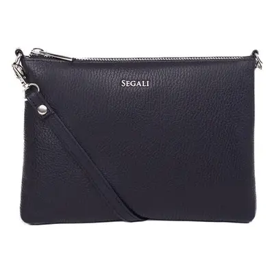 SEGALI Dámská kožená crossbody kabelka A6C black