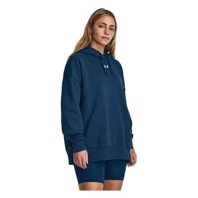 Under Armour Dámská oversize mikina Rival Fleece OS Hoodie varsity blue