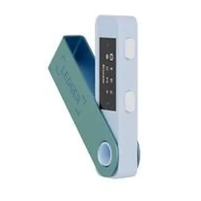 Ledger Nano S Plus krypto peněženka (Android/MacOS/Windows/Linux) pastelově zelená