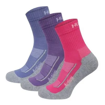 Husky Ponožky Active 3pack blue/pink/purple M (36-40)