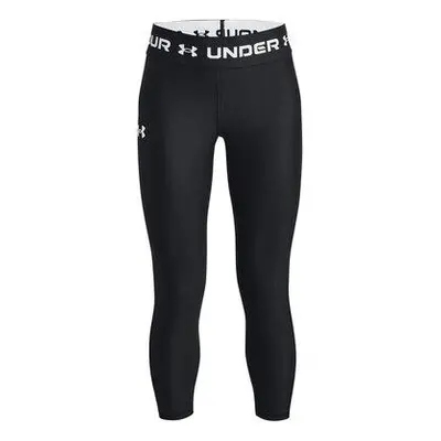 Under Armour Dívčí legíny Armour Ankle Crop black YL, Černá