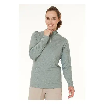 Endurance Dámská sportovní mikina Jocee W Midlayer dusty teal