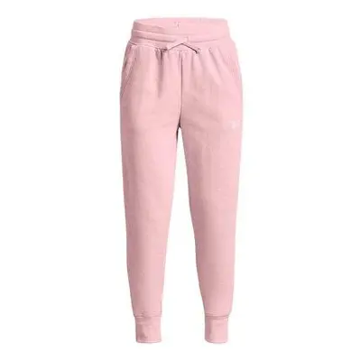 Under Armour Dívčí tepláky Sport Rival Fleece LU Joggers prime pink YL