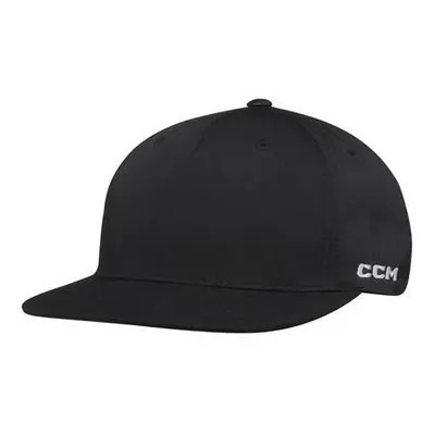 CCM Kšiltovka Team Flatbrim Snapback SR, černá, Senior