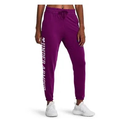 Under Armour Dámské tepláky Rival Terry Graphic Jogr mystic magenta L