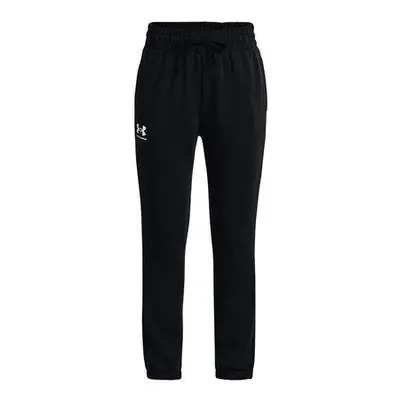 Under Armour Dívčí tepláky Rival Terry Joggers black YM, Černá, 137, –, 150