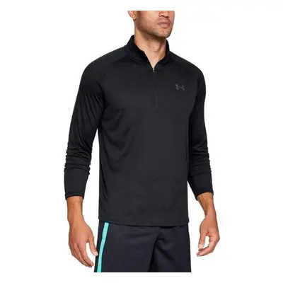 Under Armour Pánské triko Tech 2.0 1/2 Zip black / / charcoal M