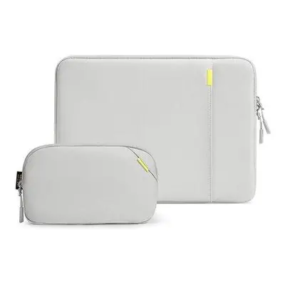 Tomtoc Recyklovaný obal s pouzdrem pro Macbook Pro 14" M1/M2/M3/M4 - šedý