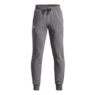 Under Armour Dětské tepláky Rival Fleece Joggers castlerock light heather YM