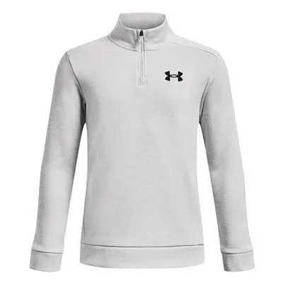 Under UA Armour Fleece 1/4 Zip-GRY 1373559-015 L