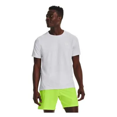 Under Armour Pánské běžecké tričko Iso-Chill Laser Heat SS white Bílá