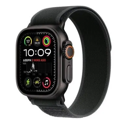 Apple Watch Ultra 2 GPS + Cellular 49mm Black Titanium Case with Black Trail Loop - S/M (MX4U3CS