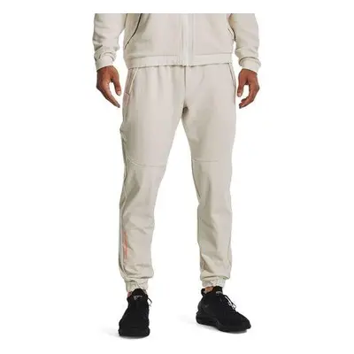 Under Armour Pánské tepláky Rush Fleece Pant brown S