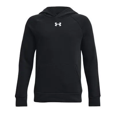 Under Armour Chlapecká mikina Rival Fleece Hoodie black YM, Černá, 137, –, 150