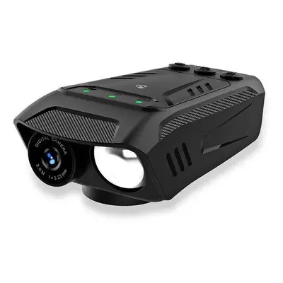 NEDIS multifunkční cyklistická kamera 3v1/ Full HD/ 2Mpix/ LED světlomet/ klakson/ USB-C/ slot m