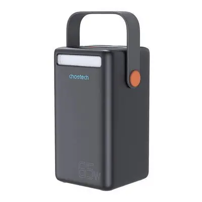 Choetech B664 Mini Power Station, powerbank 50000mAh 65W (black)