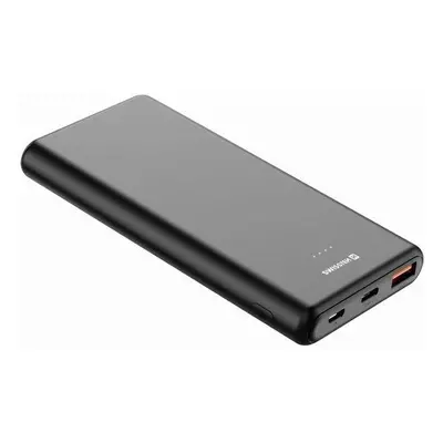 Swissten power line power bank 10000 mah 20w power delivery black