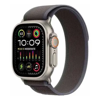 Apple Watch Ultra 2 49mm titanová s modročerným trailovým tahem M/L