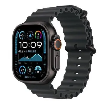 Apple Watch Ultra 2 GPS + Cellular 49mm Black Titanium Case with Black Ocean Band (MX4P3CS/A)