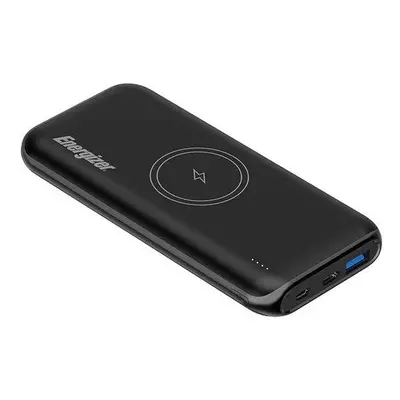 Energizer powerbanka QE10009PQ 10000mAh, Power Delivery, bezdrátové nabíjení, černá