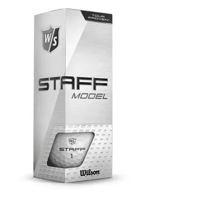 Wilson Staff Model golfové míče - bílé 3 ks