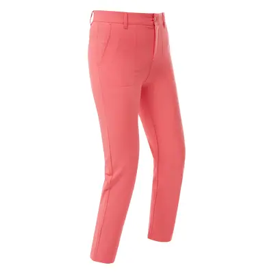 FootJoy Stretch Cropped dámské golfové kalhoty, korálové