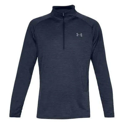 Under Armour Tech 2.0 1/2 Zip pánské triko s dlouhým rukávem, tmavě modré