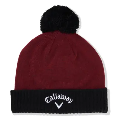 Callaway Tour Authentic Pom zimní čepice, vínová/černá