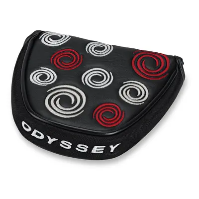 Odyssey Swirl headcover na putter, mallet, černý