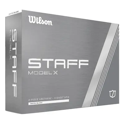 Wilson Staff Model X golfové míče - bílé 12 ks