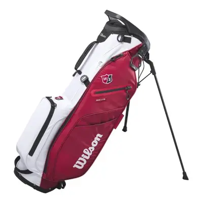 Wilson Staff EXO Lite Stand bag, červený/bílý