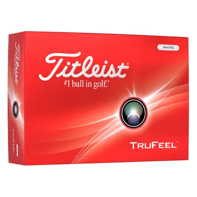 Titleist TruFeel 2024 golfové míče - bílé 12 ks