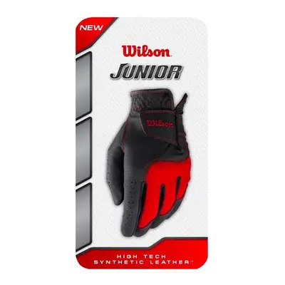 Wilson Staff FG Tour dětská golfová rukavice, černočervená, levá