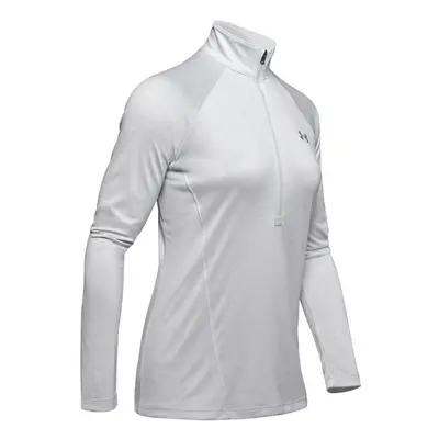 Under Armour New Tech 1/2 Zip - Twist lehká dámská mikina, světle šedá