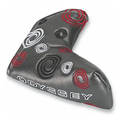 Odyssey Swirl headcover na putter, blade, šedý