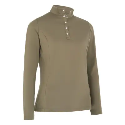 Callaway Thermal Fleece dámské triko s dlouhým rukávem, khaki