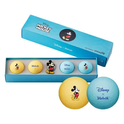 Volvik Vivid Disney Mickey Mouse dárková sada golfových míčů