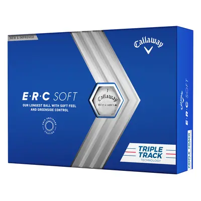 Callaway ERC Soft 23 Triple Track golfové míče - bílé 12 ks