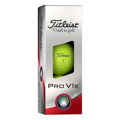 Titleist Pro V1x 2023 golfové míče - žluté 3 ks