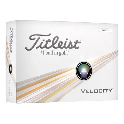 Titleist Velocity 2024 golfové míče - bílé 12 ks