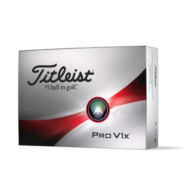 Titleist Pro V1x 2023 golfové míče - bílé 12 ks