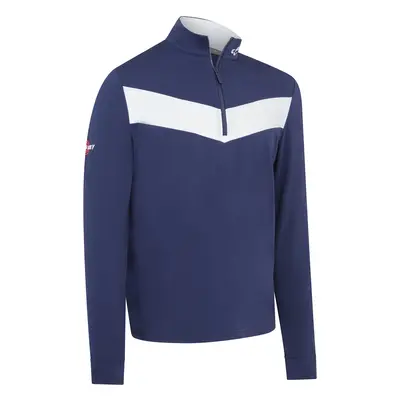 Callaway Odyssey 1/4 Zip pánská golfová mikina, tmavě modrá