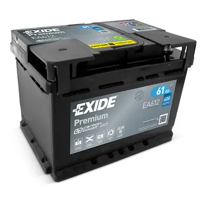 Exide Premium 12V 61Ah 600A EA612