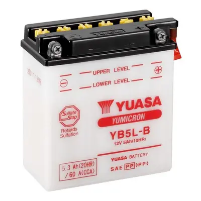 Motobaterie YUASA (originál) YB5L-B, 12V, 5Ah